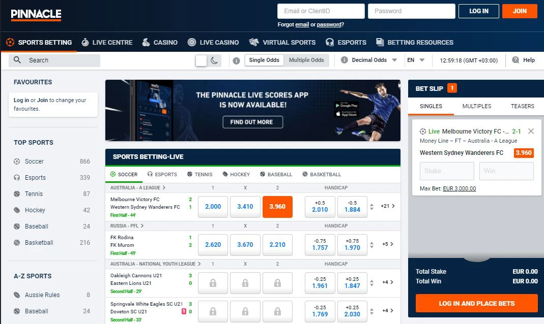 pinnacle-odds pinnacle sports betting limits reviews soccer tennis