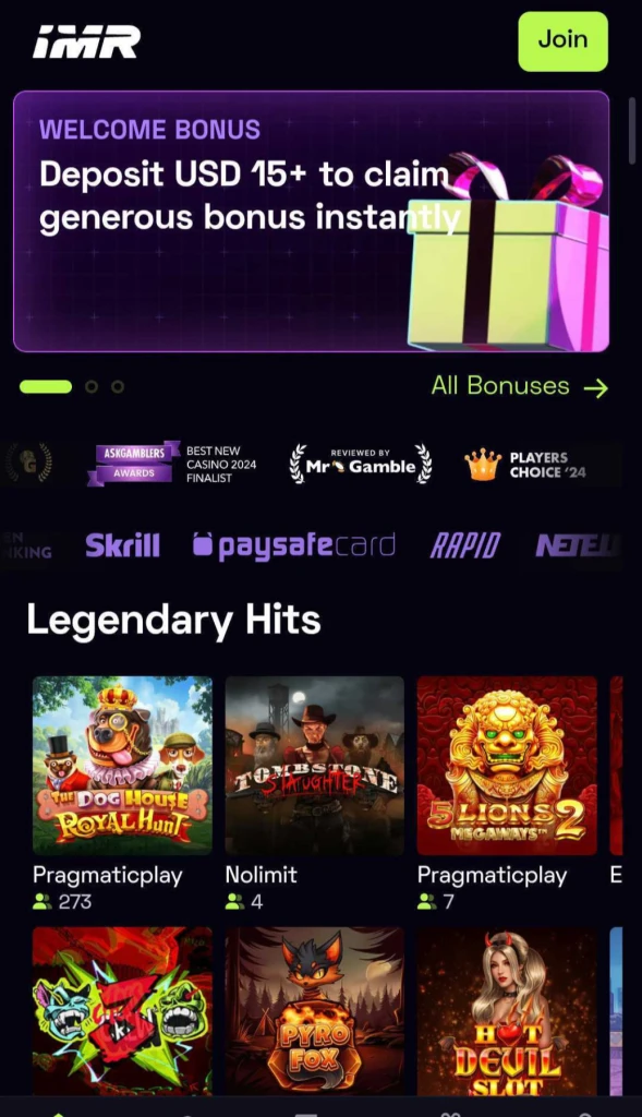 immerion-casino-betting-platform-mobile