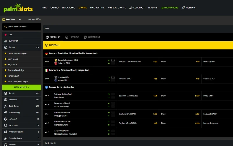 palmslots-sports-betting-options