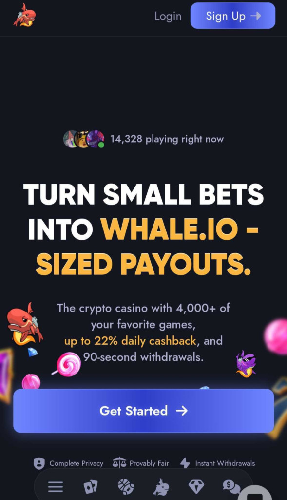 whale.io-online-betting-site-mobile