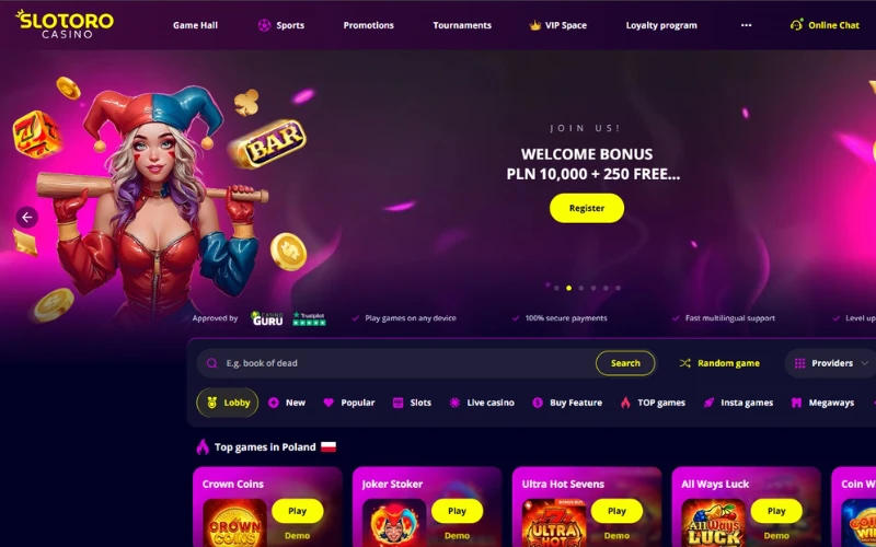 slotoro-website slotoro-website