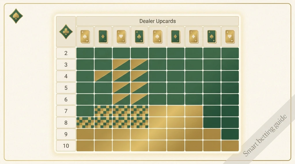 Blackjack Basic Strategy Chart: Optimal Moves for Every Hand blackjack-basic-strategy-chart